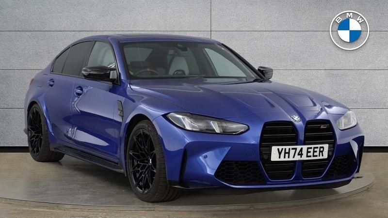 Blue Used 2024 BMW M3 Competition Edition | £70,990 - Image 1/4