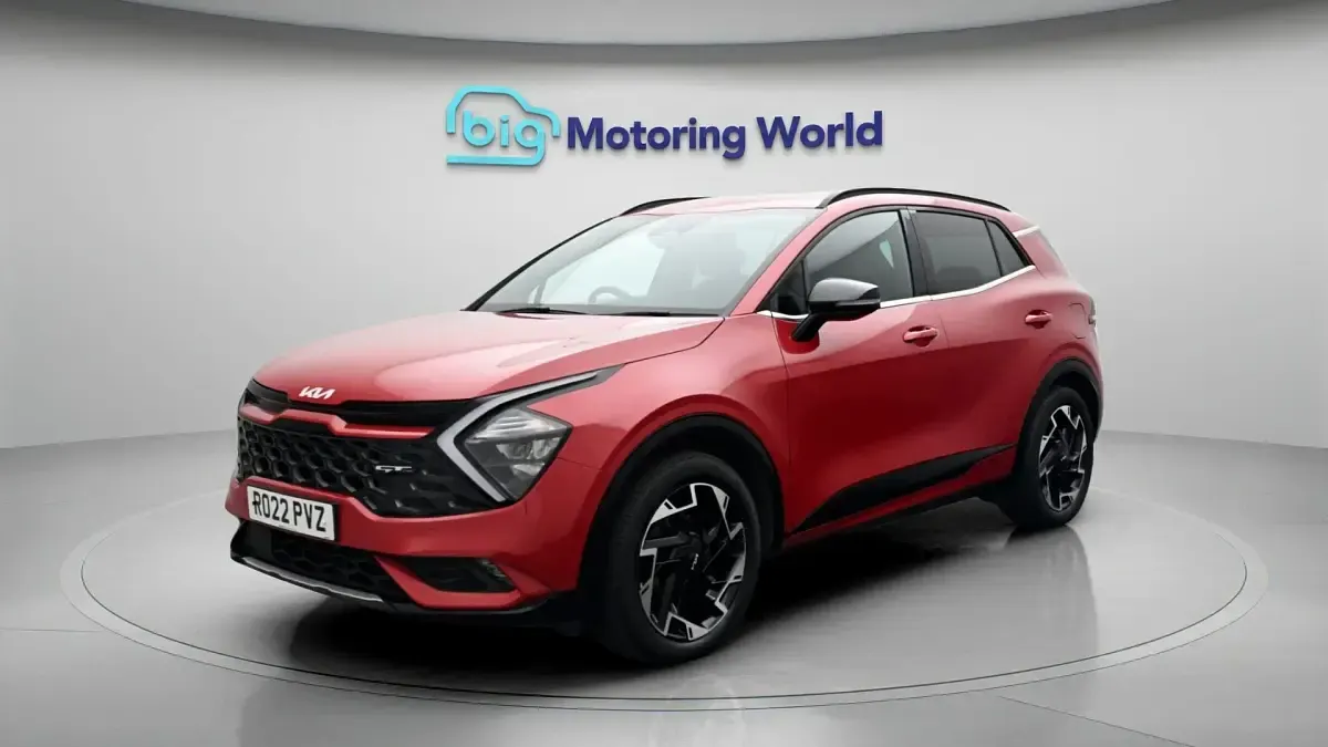 Used Kia Sportage GT-Line 265 HP (194 kW) 2022 Red SUV
