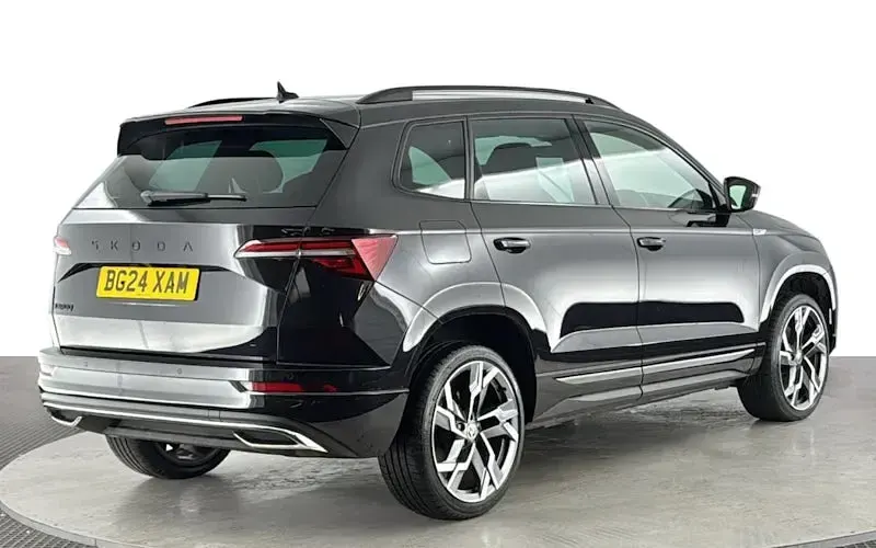 Used Skoda Karoq SportLine 150 HP (110 kW) 2024 Black SUV