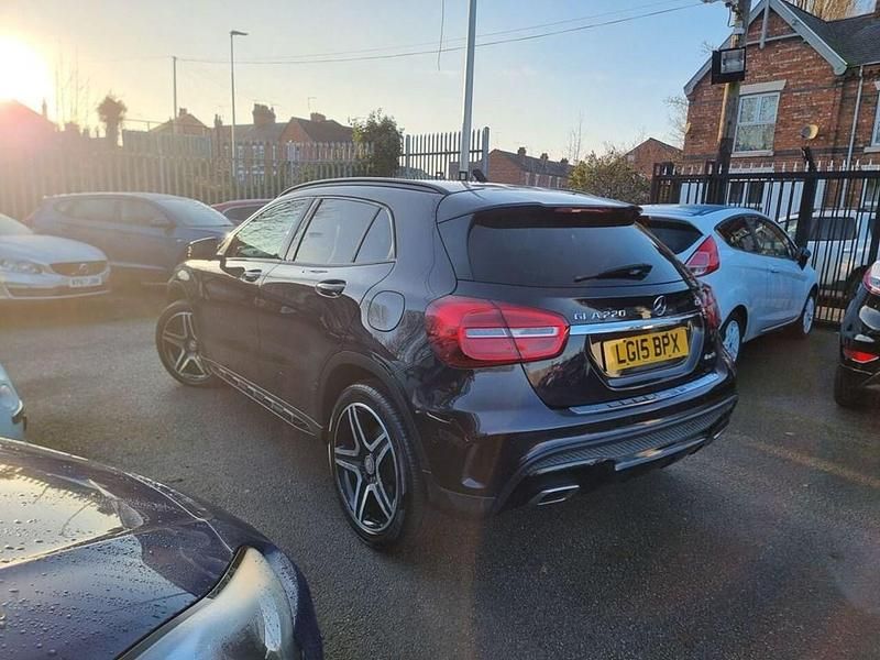 Used Mercedes GLA220 AMG line 170 HP (125 kW) 2015 Purple SUV