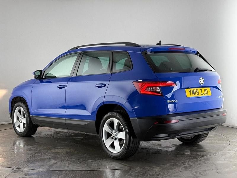 Used Skoda Karoq SE 150 HP (110 kW) 2019 Blue SUV