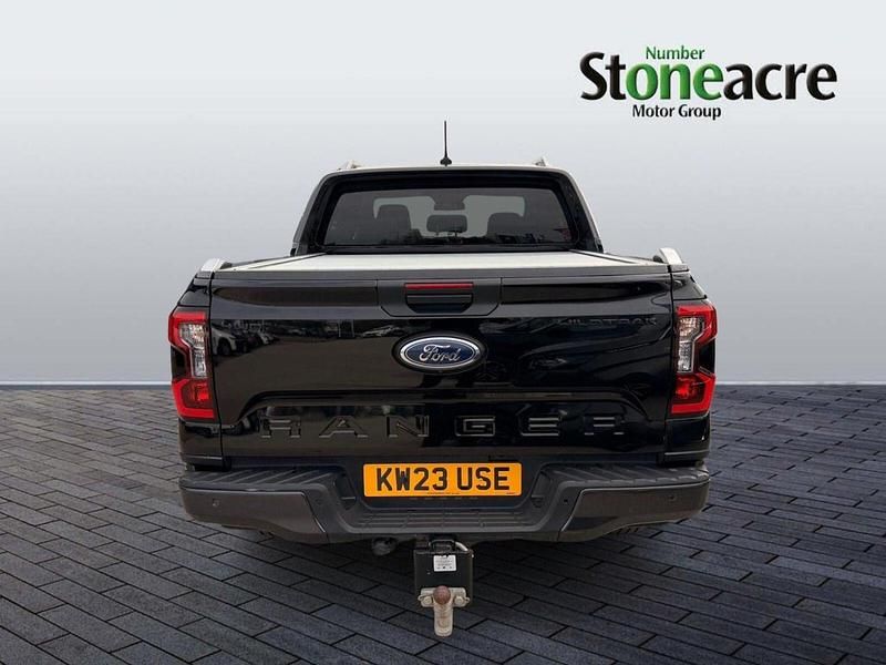 Used Ford Ranger Wildtrack 205 HP (150 kW) 2023 Black Pickup