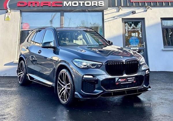 Grey Used 2021 BMW X5 M Sport SUV | £36,295 (Super price) - Image 1/4