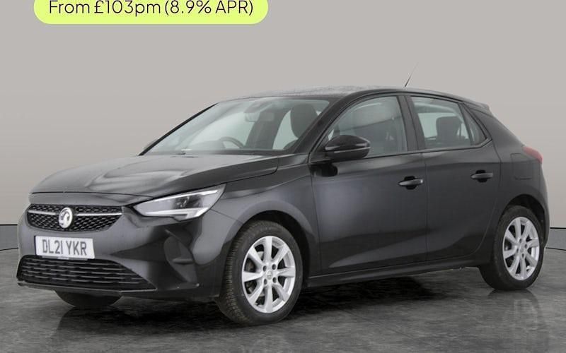 Used Vauxhall Corsa 75 HP (55 kW) 2021 Black Hatchback