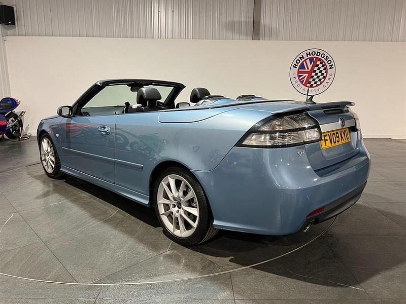 Used Saab 9-3 Cabriolet Aero 180 HP (132 kW) 2009 Blue Cabriolet