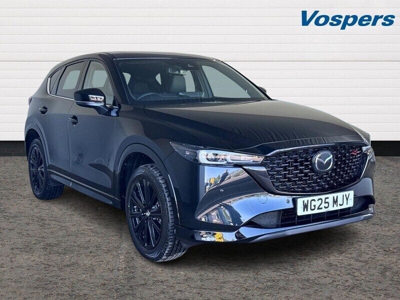 Black New 2025 Mazda CX-5 Homura-Line SUV | £31,950 (Fair price) - Image 1/3