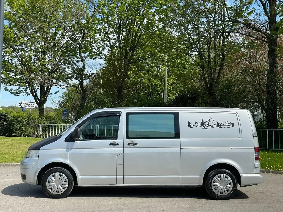 Used VW Transporter 130 HP (95 kW) 2004 Silver Van