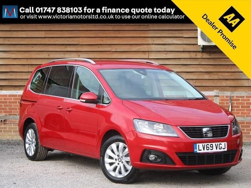Red Used 2019 Seat Alhambra SE MPV | £18,995 (A bit pricey) - Image 1/4