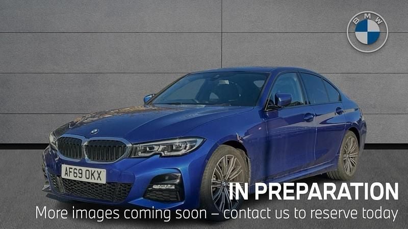 Used BMW 320 M Sport 181 HP (133 kW) 2019 Blue Sedan