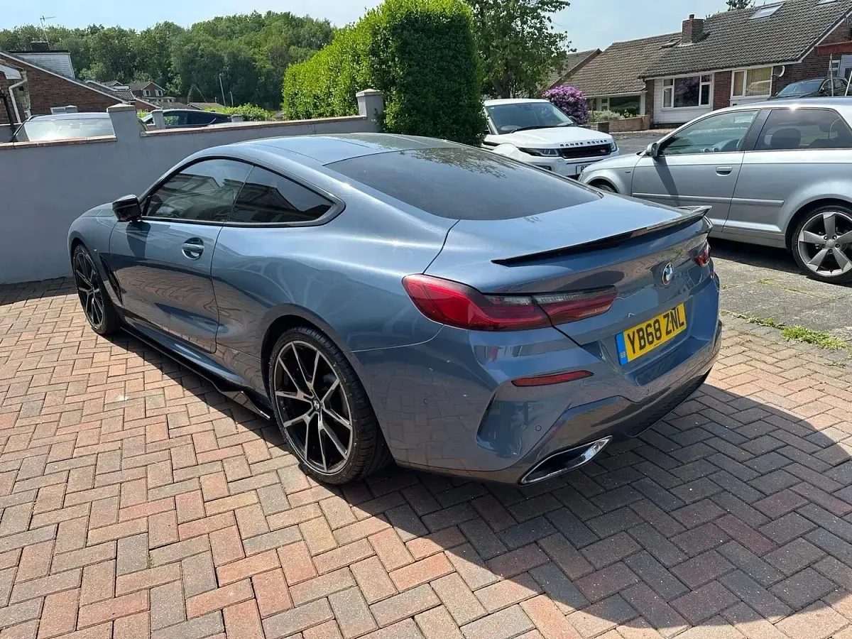 Used BMW 840 Comfort Edition 2018 Blue Coupe