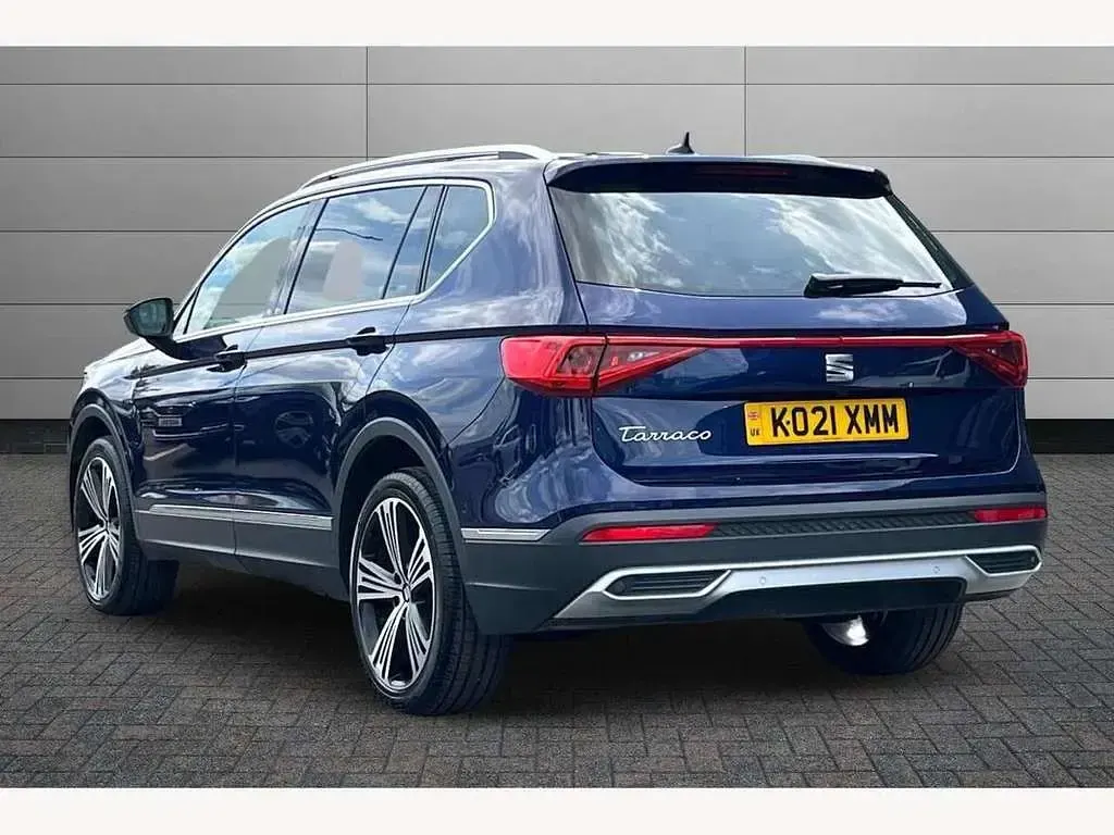 Used Seat Tarraco XCELLENCE Lux 150 HP (110 kW) 2021 Blue SUV
