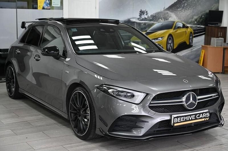 Used Mercedes A35 AMG Premium Plus 2021 Grey Hatchback