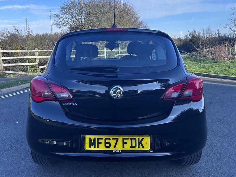 Used Vauxhall Corsa 75 HP (55 kW) 2017 Black Hatchback