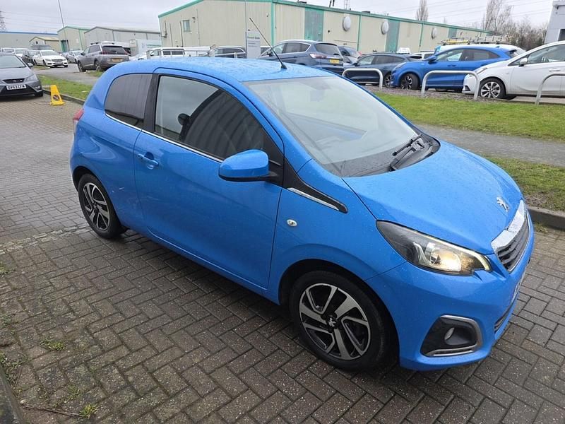 Blue Used 2017 Peugeot 108 Allure Hatchback | £3,995 (Good price) - Image 1/4