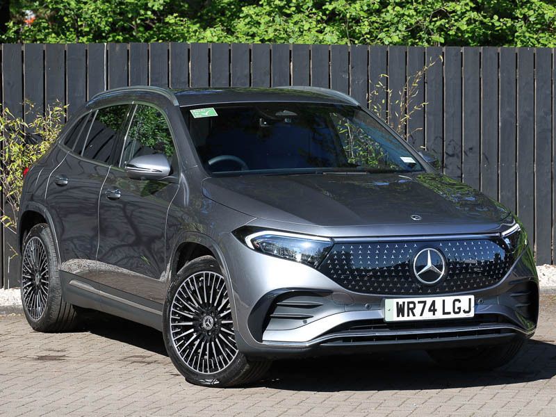Grey New 2024 Mercedes EQA250+ AMG line SUV | £32,998 (Super price) - Image 1/4