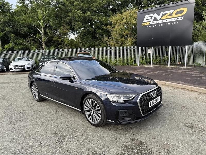 Blue Used 2022 Audi A8L Comfort Sedan | £29,995 - Image 1/4