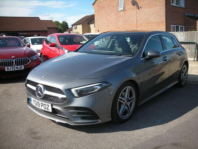 Grey Used 2019 Mercedes A180 AMG Line Premium Plus Hatchback | £19,995 (Fair price) - Image 1/4