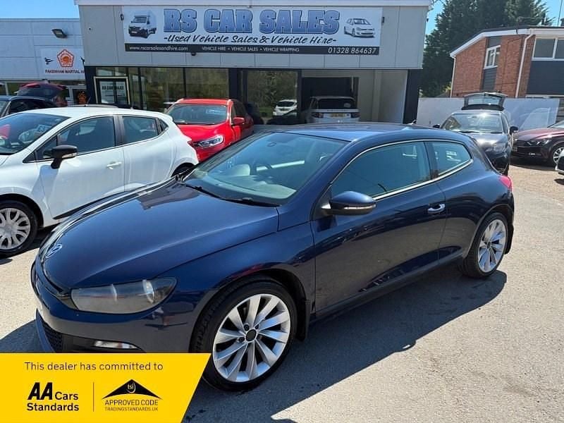 Used VW Scirocco 2012 Blue Coupe