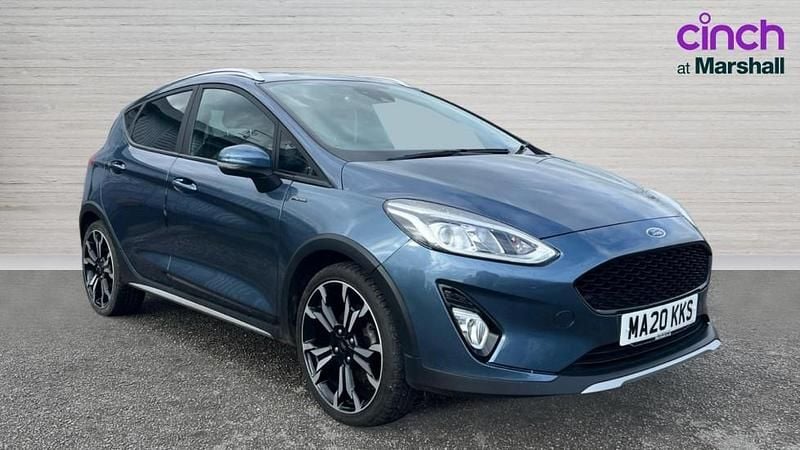 Used Ford Fiesta Active X 125 HP (91 kW) 2020 Blue Hatchback