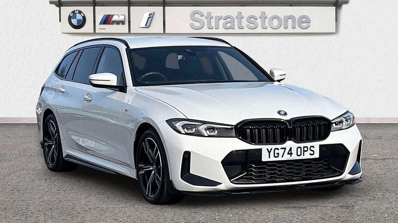 Used BMW 330e M Sport 288 HP (211 kW) 2024 White Estate