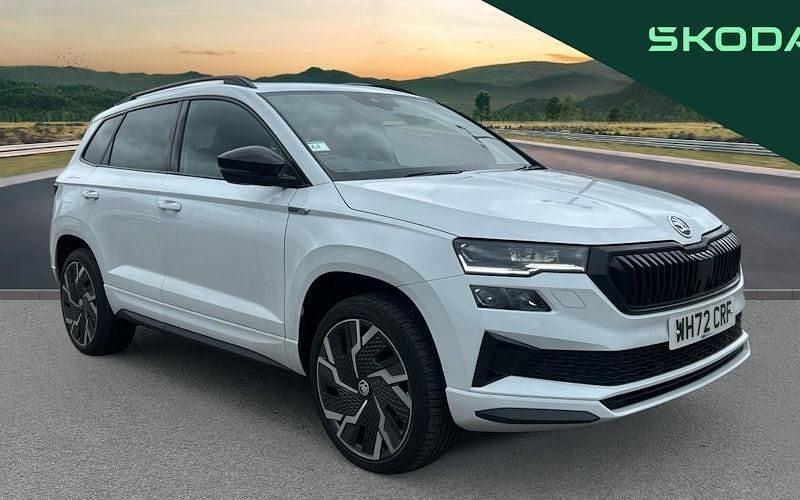 Used Skoda Karoq SportLine 190 HP (139 kW) 2023 White SUV
