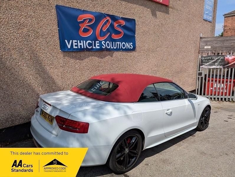 Used Audi A5 Cabriolet Sport 2010 White Cabriolet