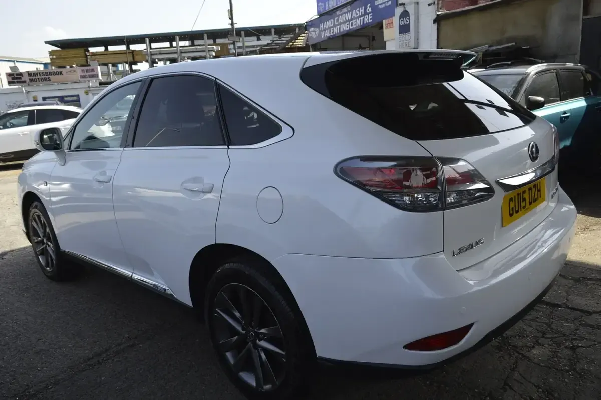 Used Lexus RX450h Sport Line 2015 White SUV