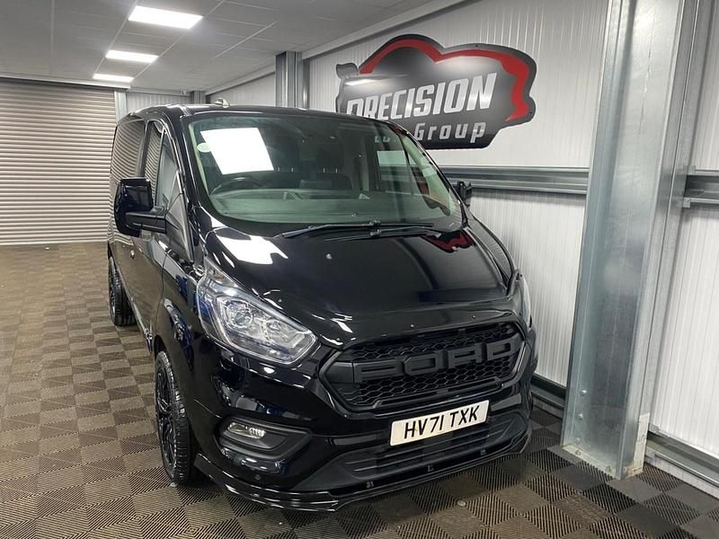 Used Ford Transit Custom Limited 130 HP (95 kW) 2021 Black Van
