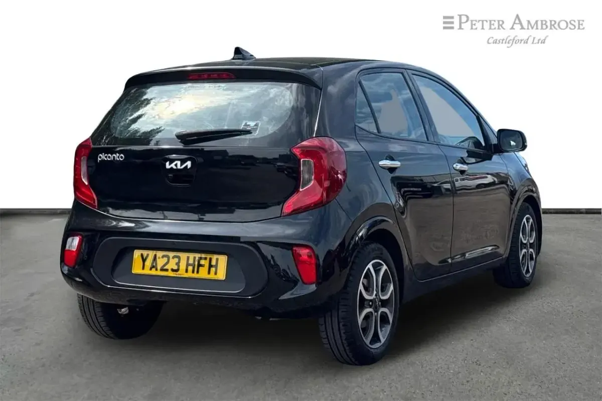 Used Kia Picanto 66 HP (48 kW) 2023 Black Hatchback