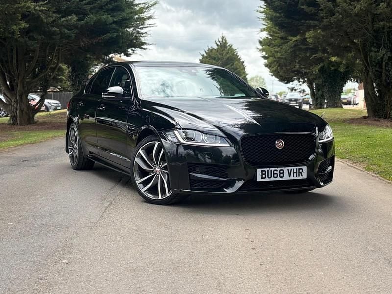 Used Jaguar XF R-Sport 2018 Black Sedan