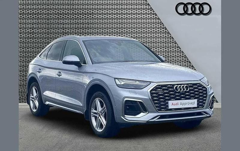Silver Used 2023 Audi Q5 Sportback S-Line SUV | £35,499 (Fair price) - Image 1/4