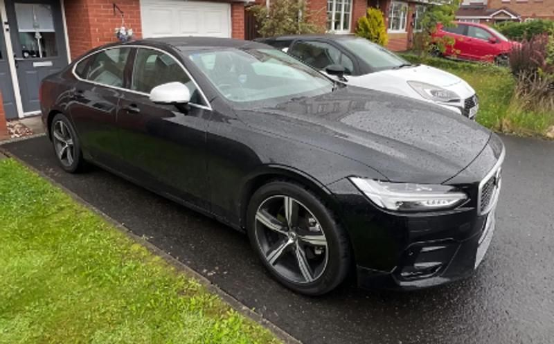 Black Used 2018 Volvo S90 R-Design Sedan | £16,299 (Good price) - Image 1/1
