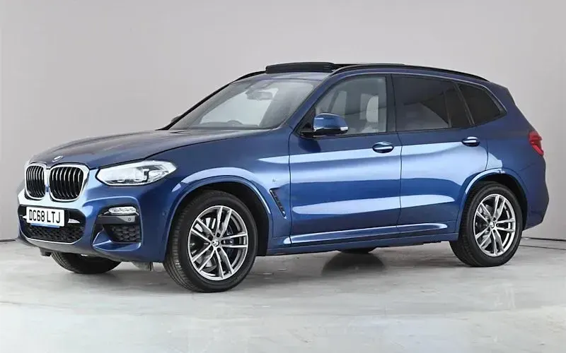 Used BMW X3 M Sport 265 HP (194 kW) 2019 Blue SUV
