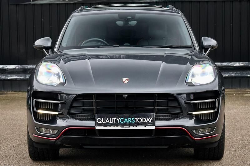 Used Porsche Macan Turbo Performance Package 440 HP (323 kW) 2018 Grey SUV