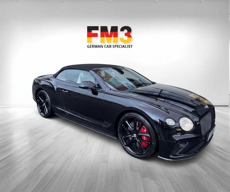 Used Bentley Continental GT Convertible 550 HP (404 kW) 2021 Black Cabriolet