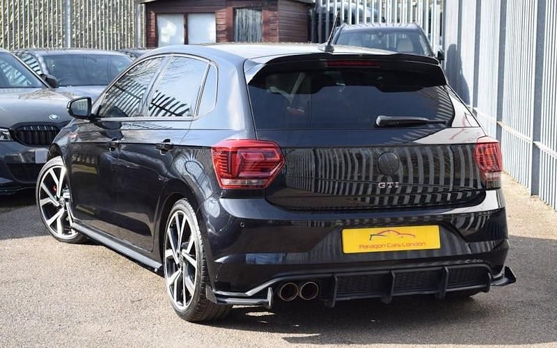 Used VW Polo GTI 207 HP (152 kW) 2021 Black Hatchback