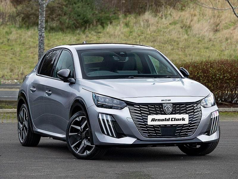 New Peugeot e-208 GTi 100 kW (136 HP) 2025 Special metallic  cumulus grey Hatchback