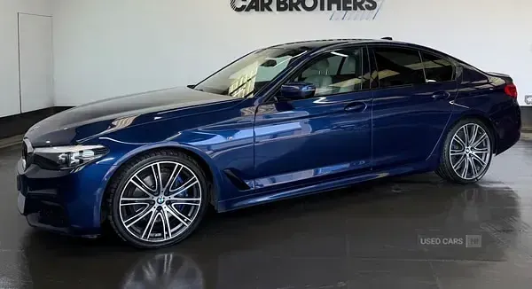 Used BMW 530 M Sport 2019 Blue Sedan