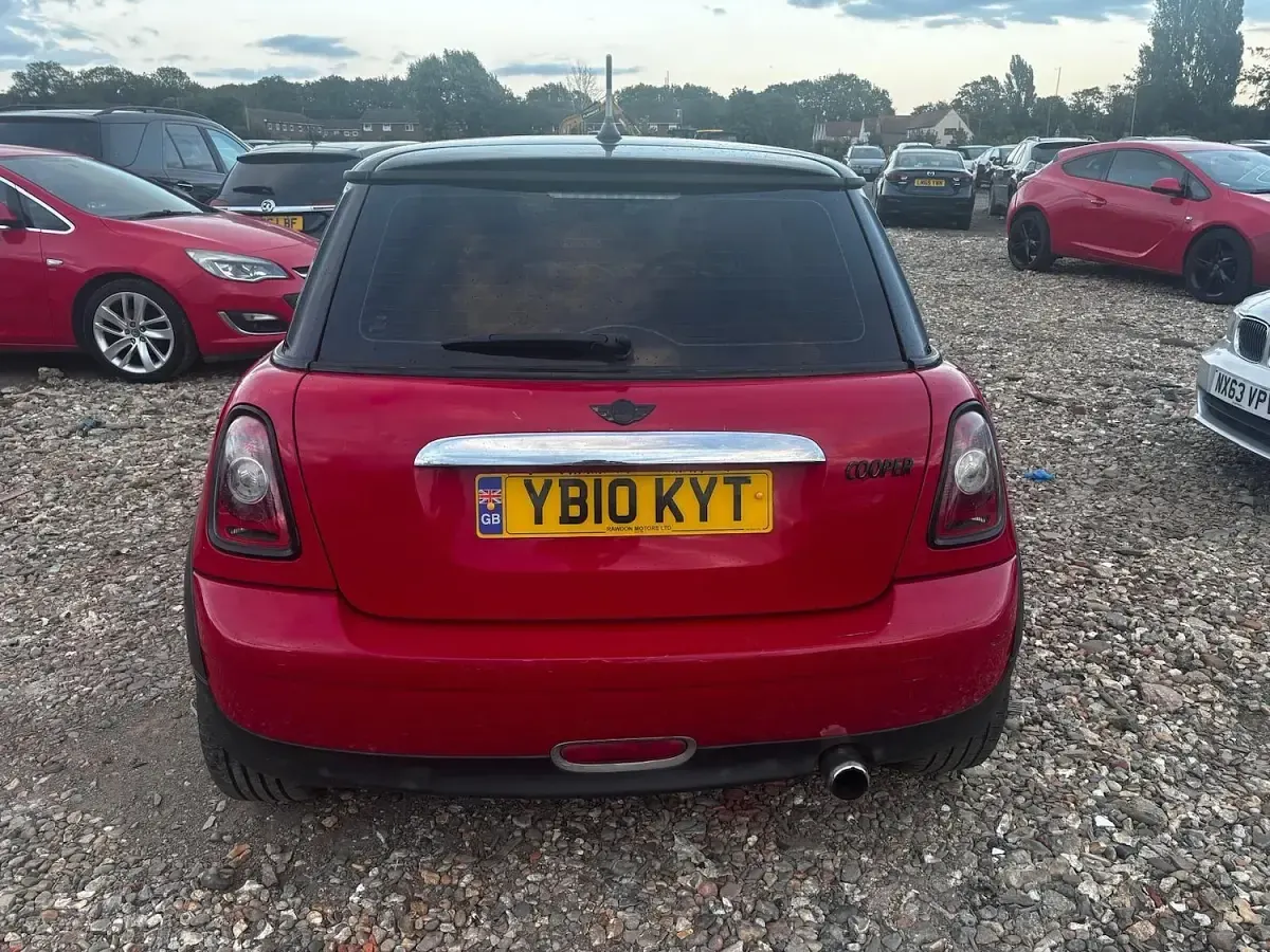 Used Mini Cooper Hatch 2010 Red Hatchback