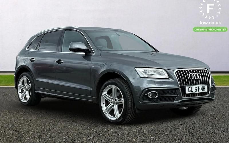 Grey Used 2016 Audi Q5 S-line plus SUV | £15,799 (Fair price) - Image 1/4