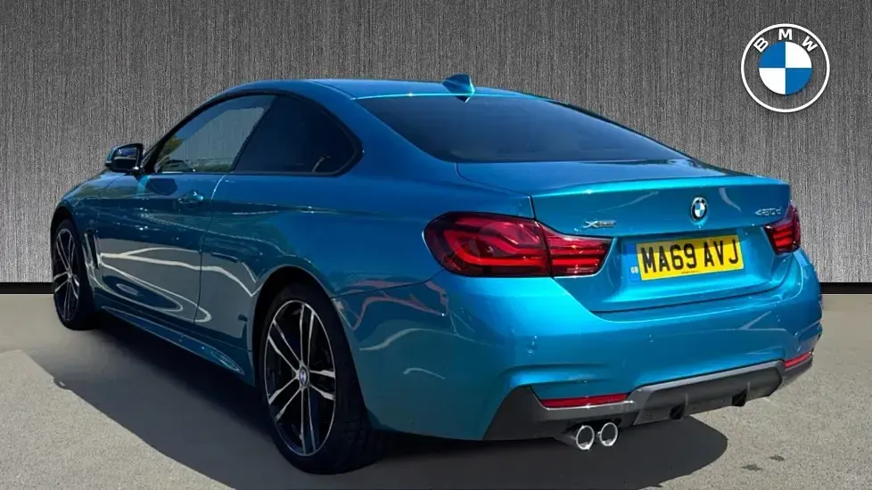 Used BMW 420 M Sport 187 HP (137 kW) 2020 Blue Coupe