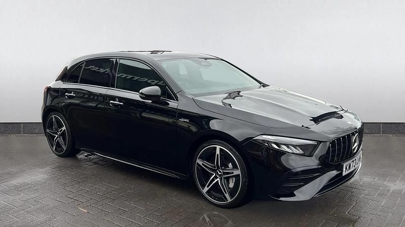 Used Mercedes A35 AMG Premium 306 HP (225 kW) 2023 Black Hatchback