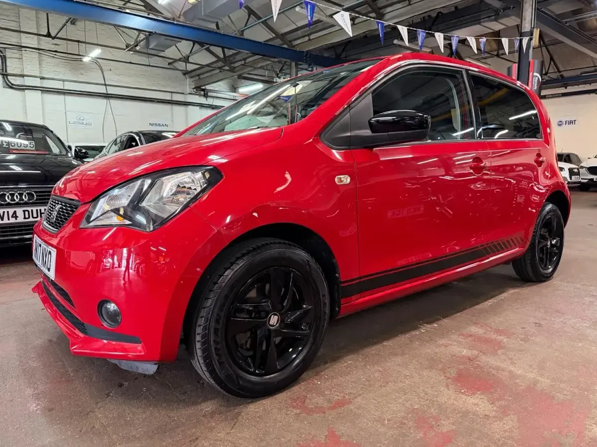Used Seat Mii Design 2017 Red Hatchback