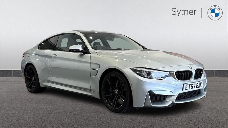 Used BMW M4 Shadowline 425 HP (312 kW) 2018 Silver Coupe