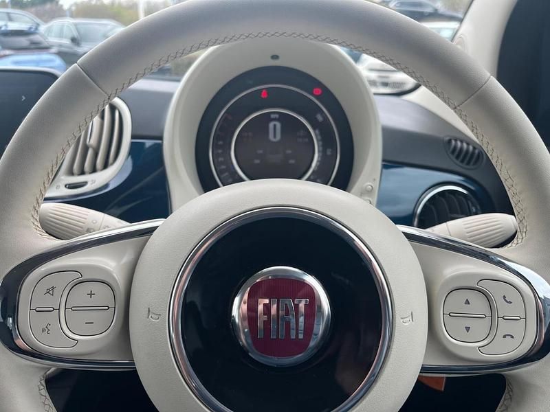 Used Fiat 500C S 70 HP (51 kW) 2024 Blue Cabriolet