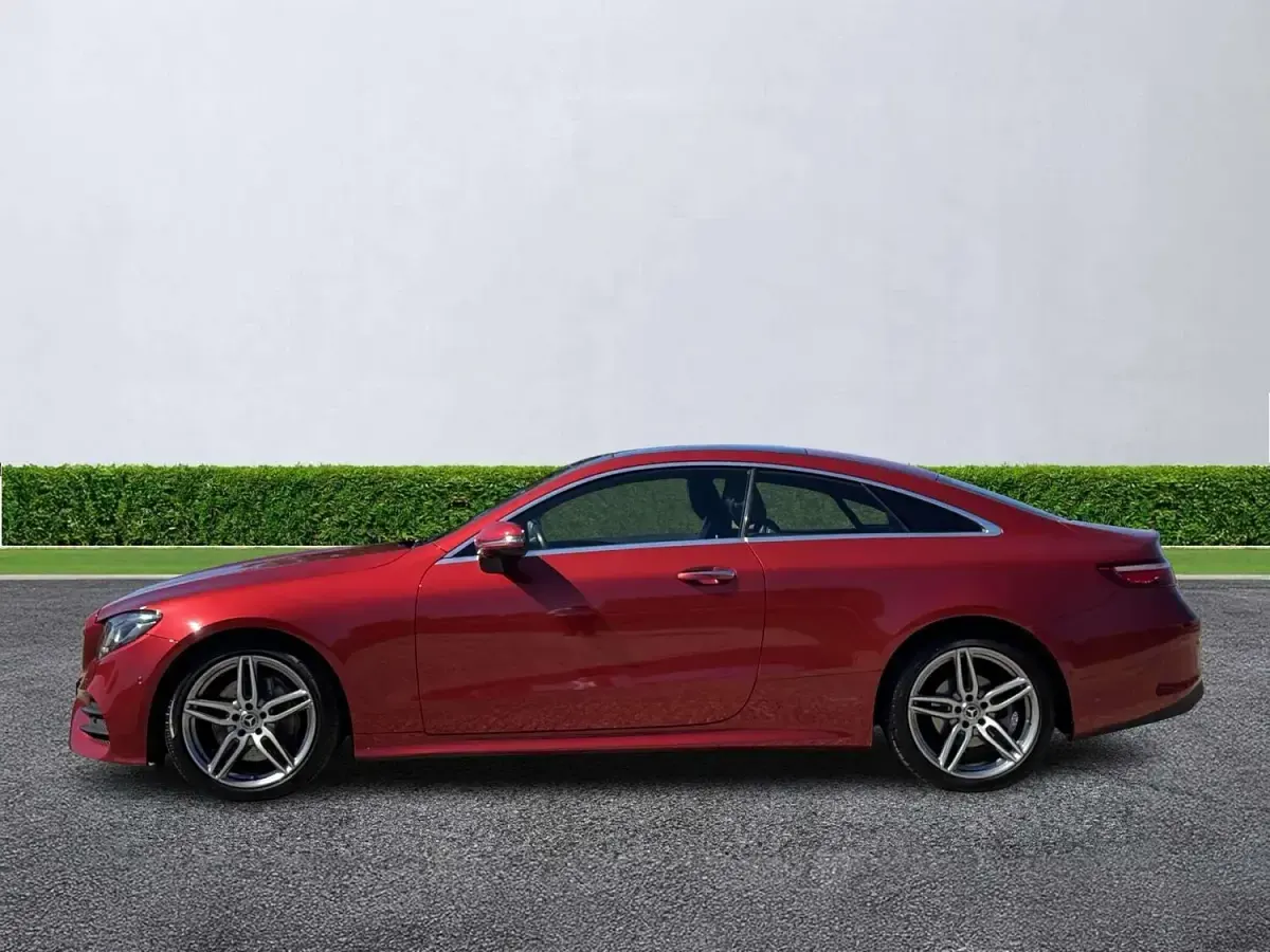 Used Mercedes E220 AMG Line Premium Plus 2018 Red Coupe