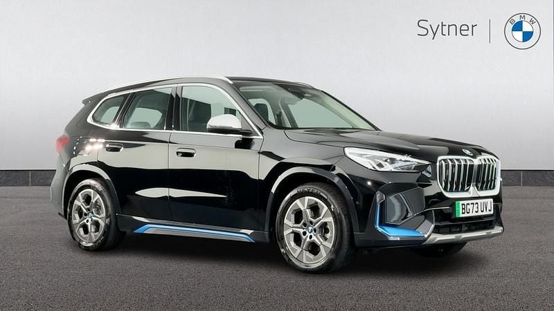Black Used 2023 BMW iX1 xLine SUV | £29,500 (Fair price) - Image 1/4