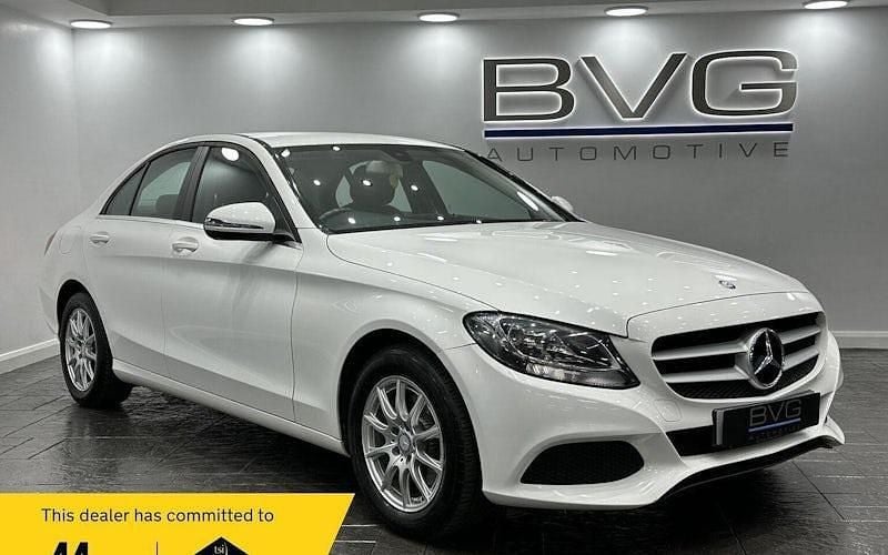 White Used 2016 Mercedes C200 SE Sedan | £9,994 (Good price) - Image 1/2