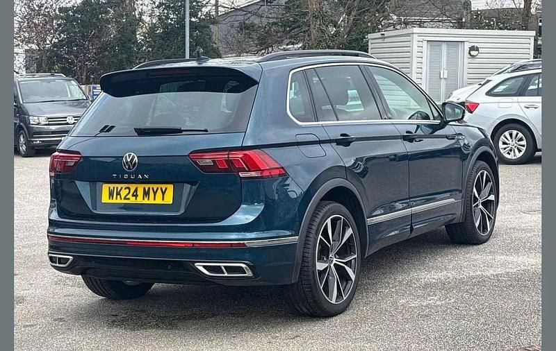Used VW Tiguan R-line Edition 150 HP (110 kW) 2024 Blue SUV