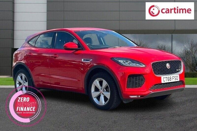Red Used 2018 Jaguar E-Pace R-Dynamic SUV | £13,990 (Fair price) - Image 1/3